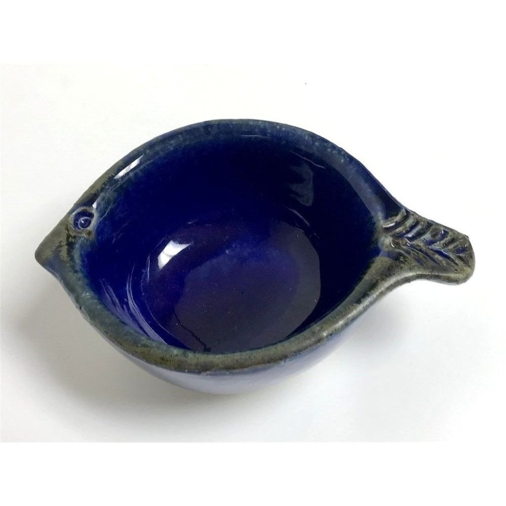Bennington Pottery Bird Bowl Vintage Signed